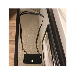 iPhone case Tory burch crossboddy  black